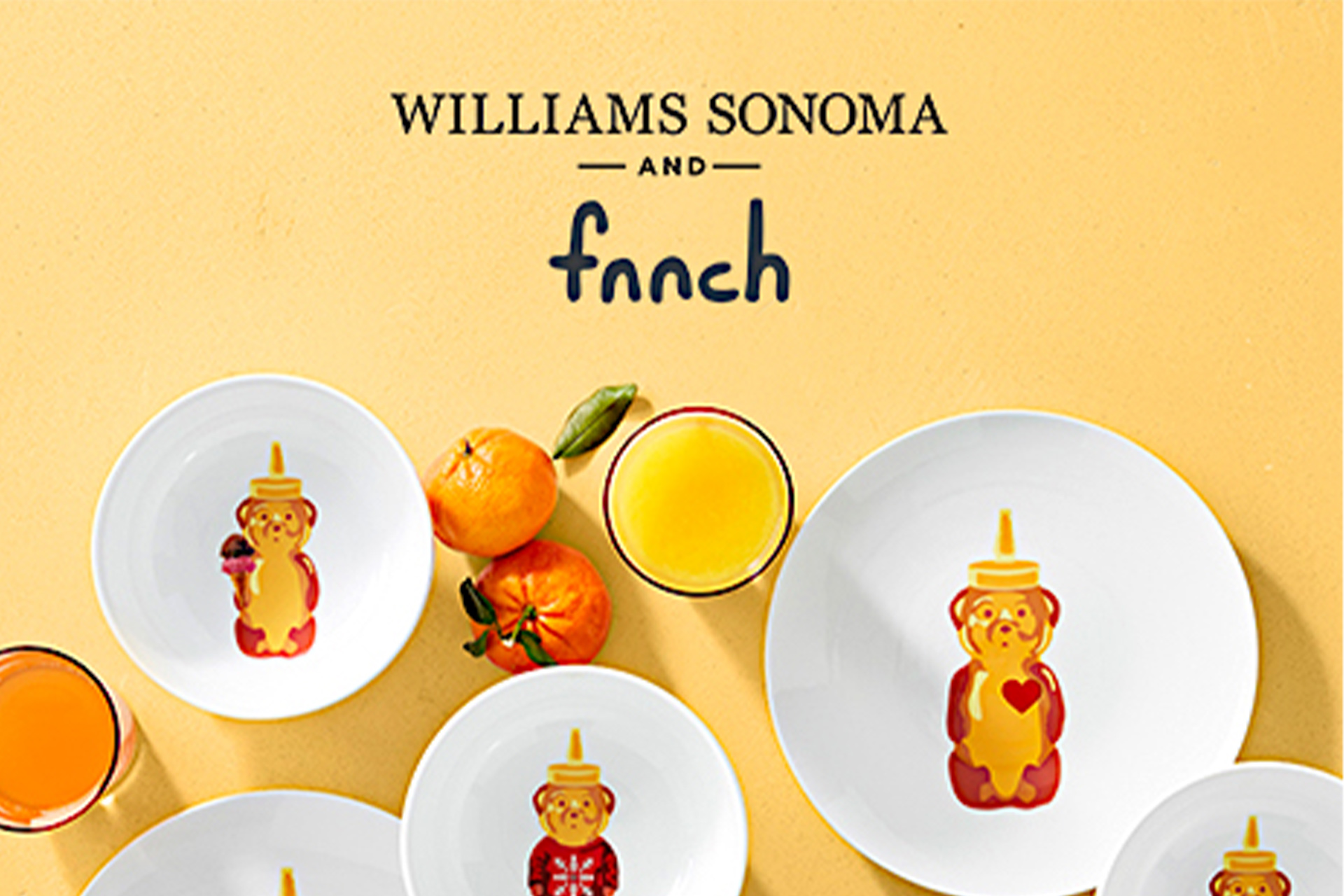 Williams Sonoma, Kitchen, William Sonoma Bear Mug Set