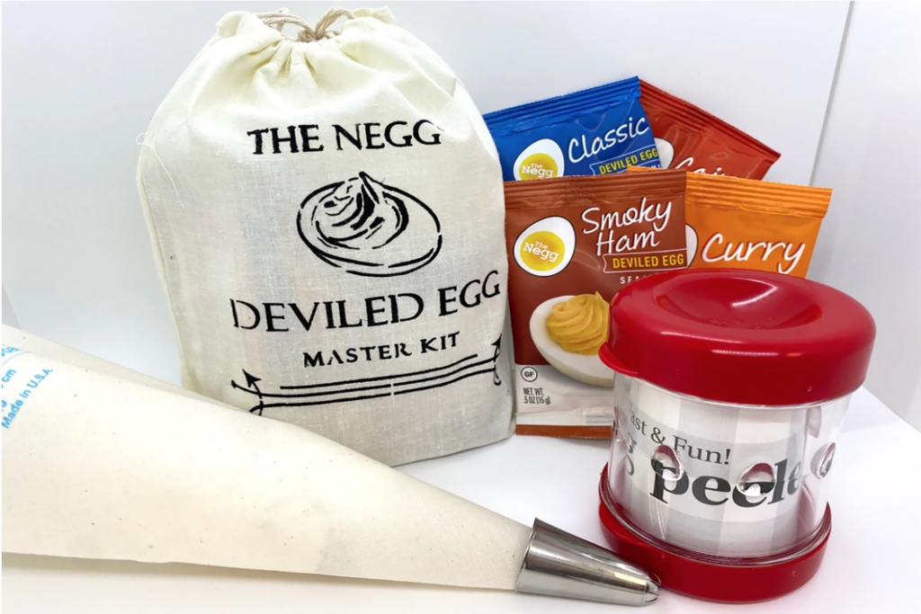 Airigan Solutions, LLC The Negg Boiled Egg Peeler, Yellow