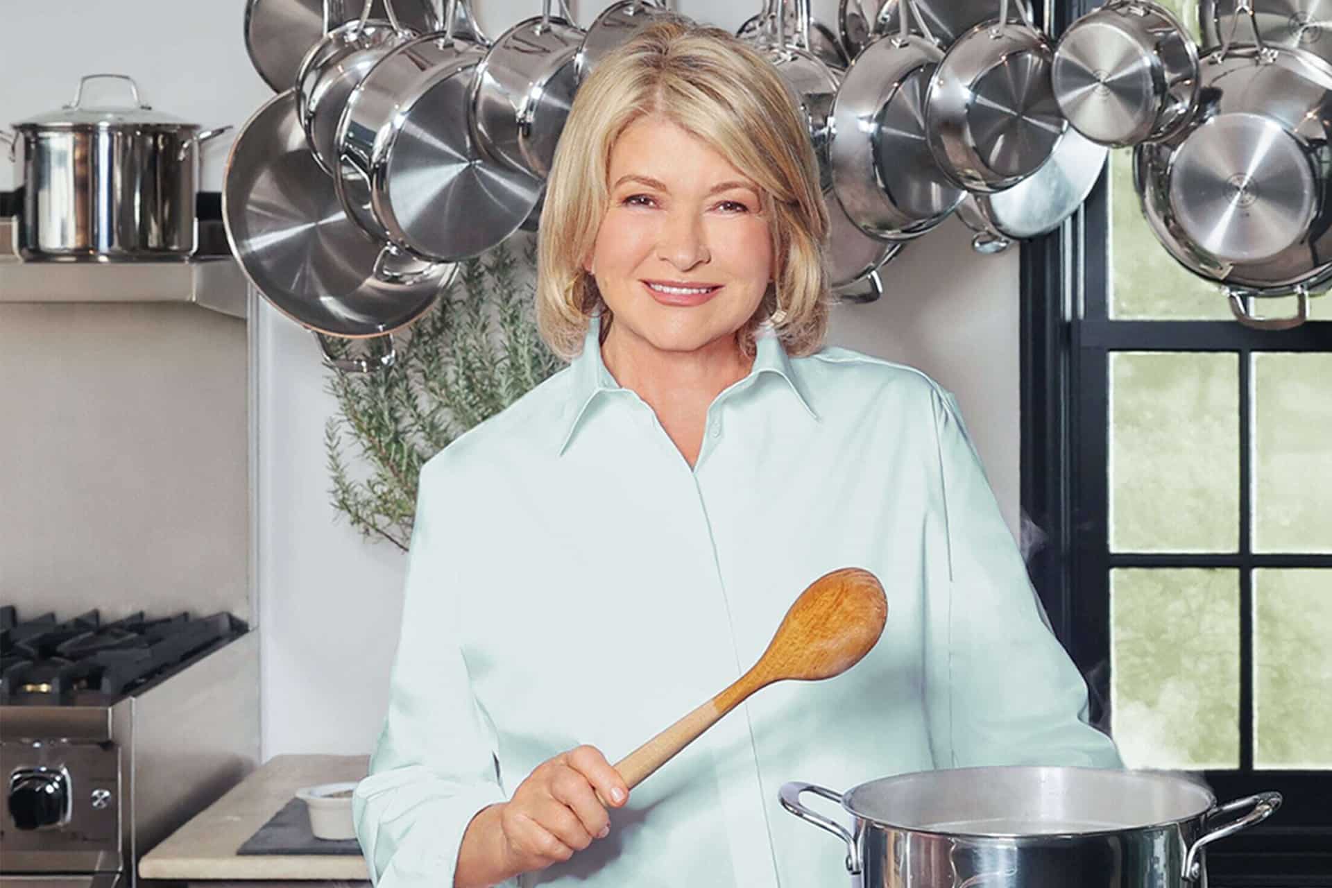 Martha Stewart 14pc Stainless Steel Cutlery Set in with Storage