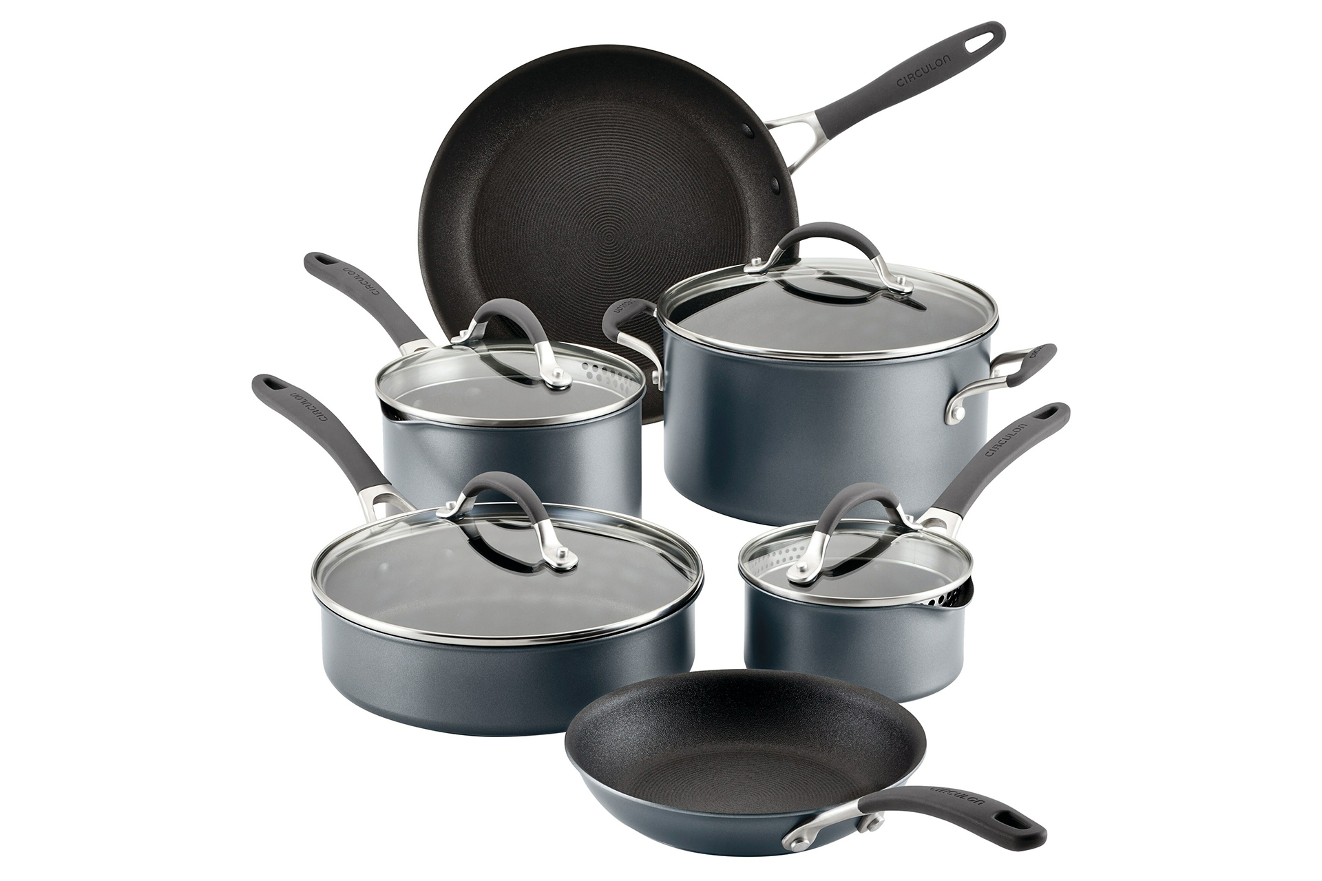 Dishwasher Safe Anodized Cookware 10 Open Skillet 