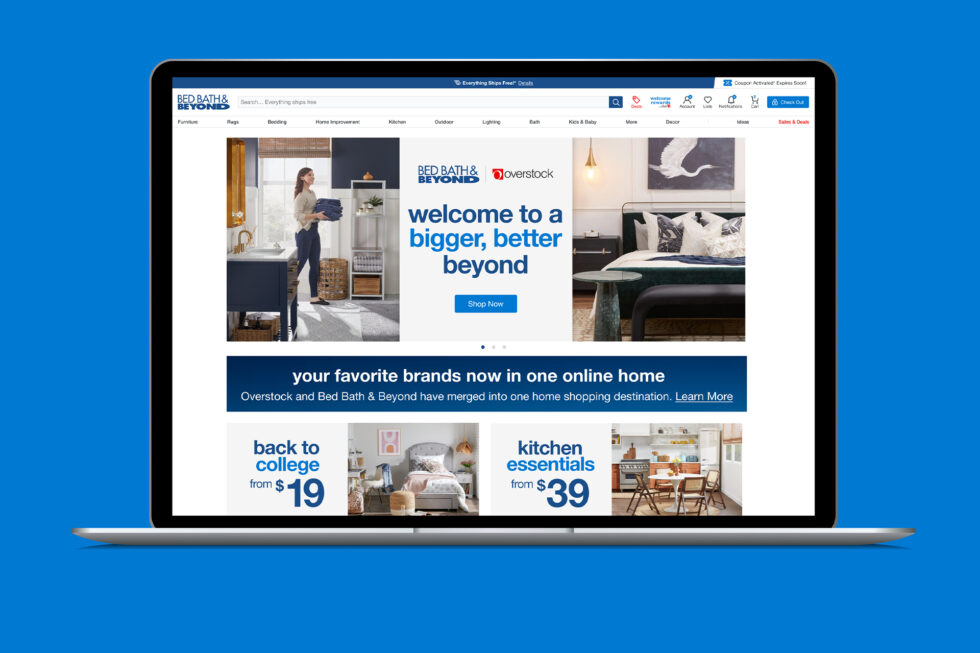 Overstock Relaunches Bed Bath & Beyond Online | HomePage News