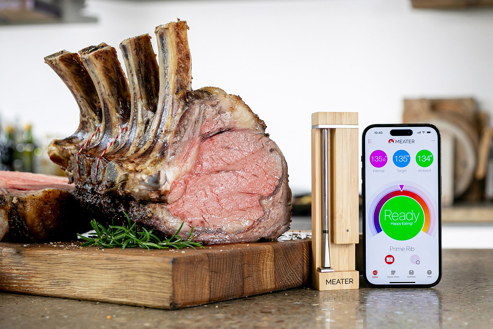 Meater Plus Wireless Smart Meat Thermometer Long Range with