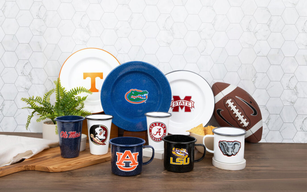 Crow Canyon Home Launches Licensed Collegiate Enamelware