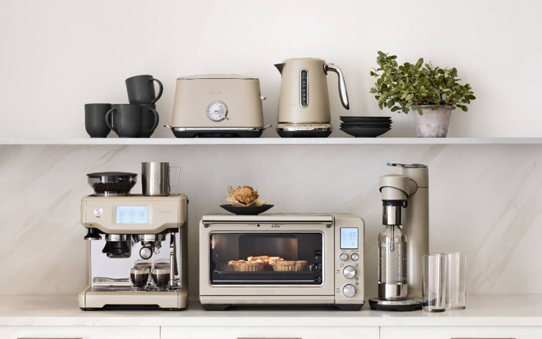 Crate & Barrel Launches Exclusive Almond Nougat Color for Breville Appliances