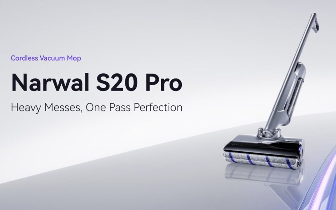 Narwal Introduces AI-Enabled S20 Pro Cordless Vacuum/Mop