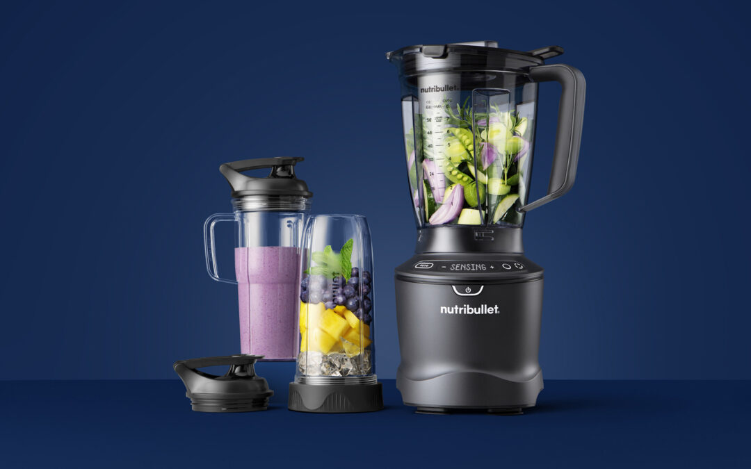 Nutribullet Introduces ‘SmartSense’ Combo for Single-Serve & Full-Sized Blending