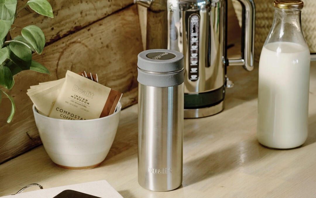 Dualit’s Travel Mug Ensures Spill-Free Drinks