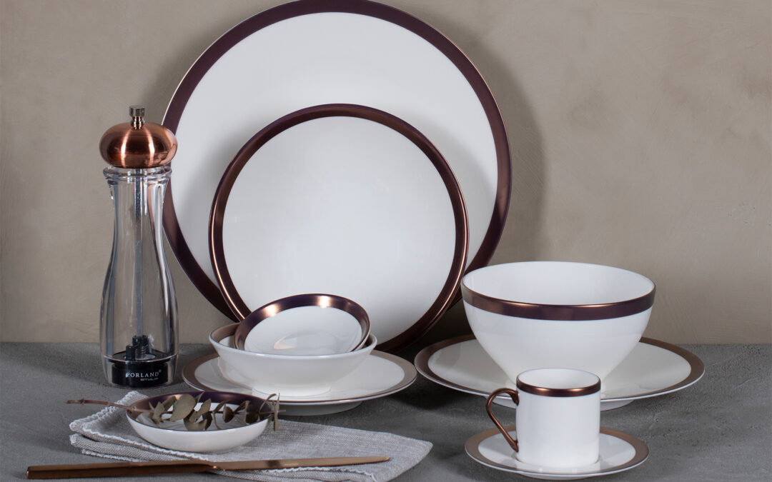 Porland Copper Line Designed as Elegant Tabletop Statement